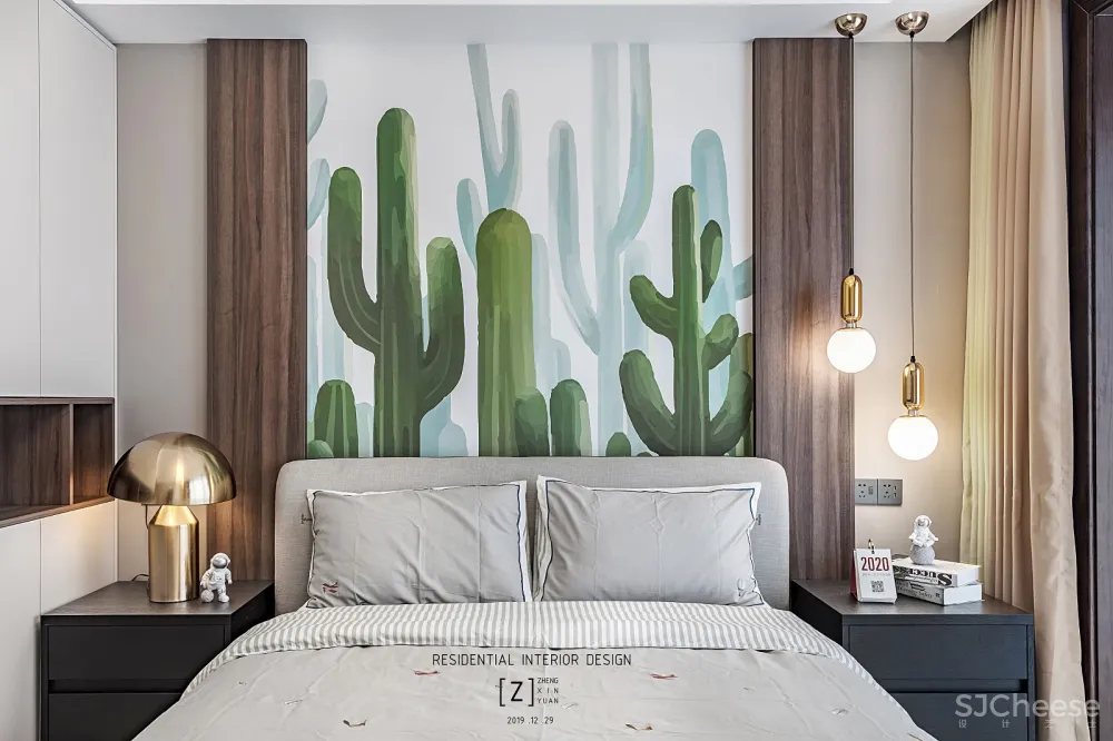 维也纳森林——260㎡现代简约风 原木色系住宅 郑鑫源