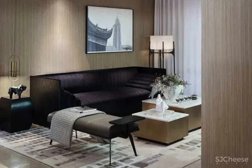 上海复地雅园公馆:黑白摩登,人文写境 G K桂睿诗设计