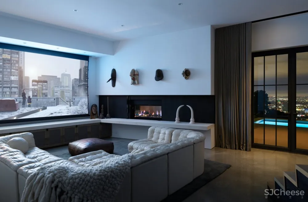 MUTUUS | Hollywood Hills House , 新旧世界的完美融合