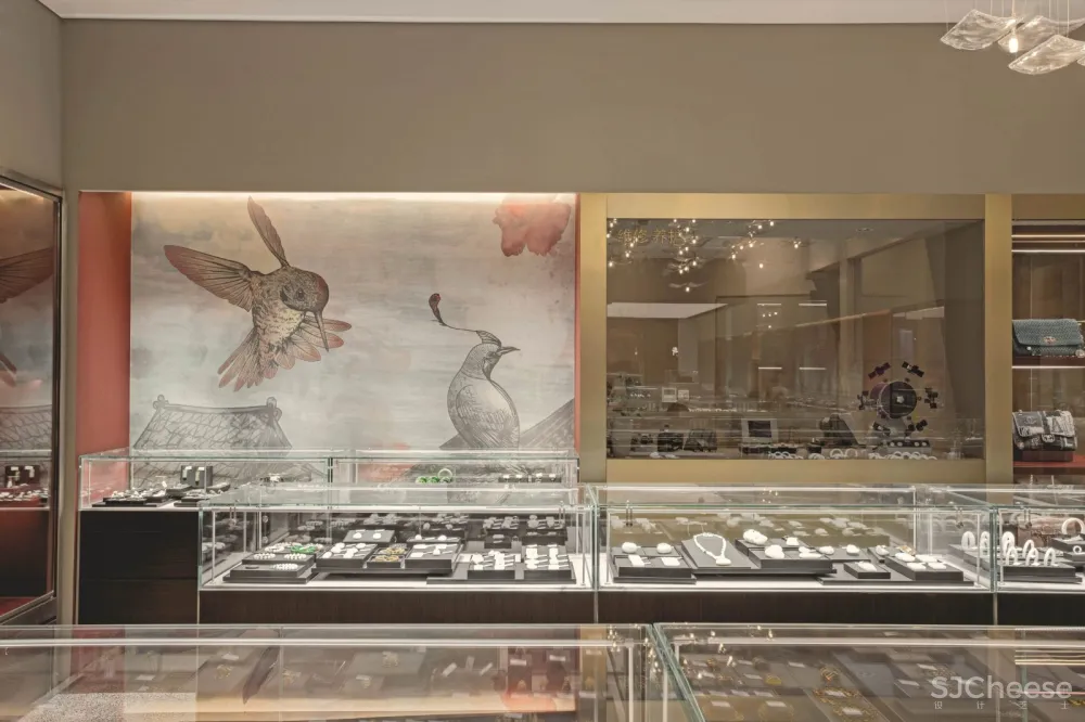 400㎡“华夏典当行品真阁”概念旗舰店 八荒设计