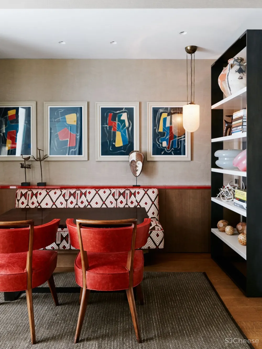 Hugh Leslie | New York Townhouse , 现代时尚的活力住宅