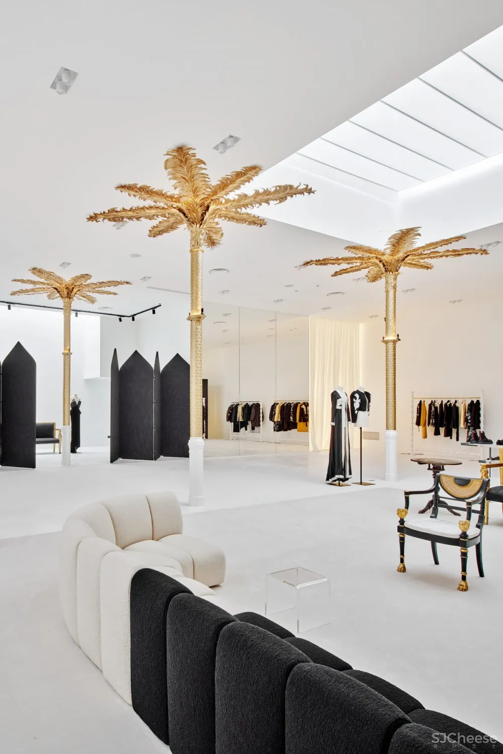 Djaba Diassamidze | Darial概念店 , 现代华丽的混泥土设计