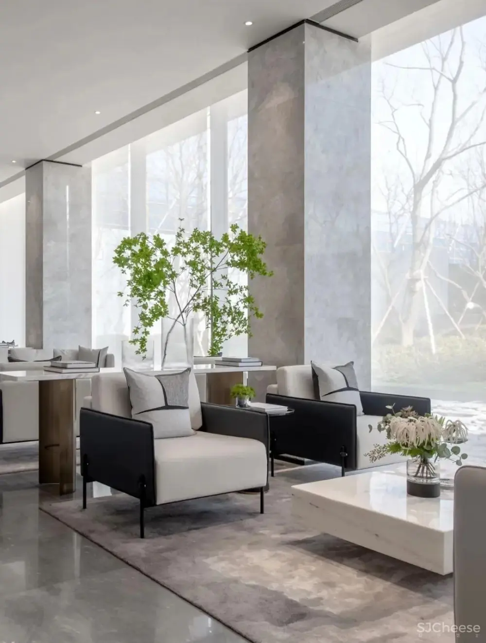 简素平和，光之艺术语境 大伟设计