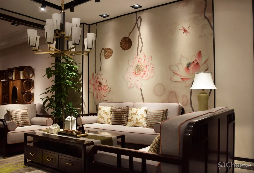 FHART 风华艺创 ▏作品 ▏江南木业-[颂江南] 新中式家具旗舰店