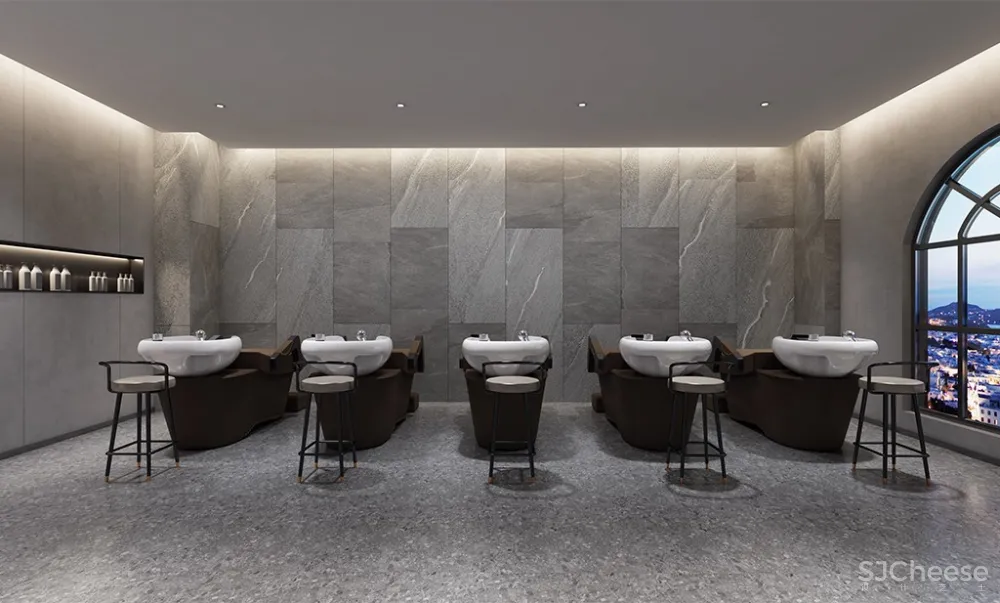 人家这才叫发廊,你那只能叫理发店 灵想装饰