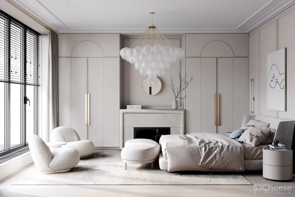 Quadro Room | Park Avenue , 丰富的建筑体系