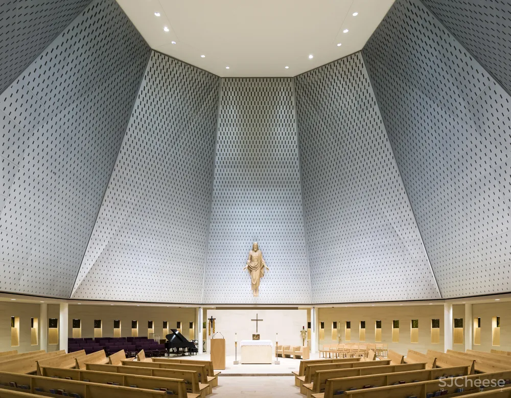 st katharine drexel chapel xavier university of louisiana lighting design