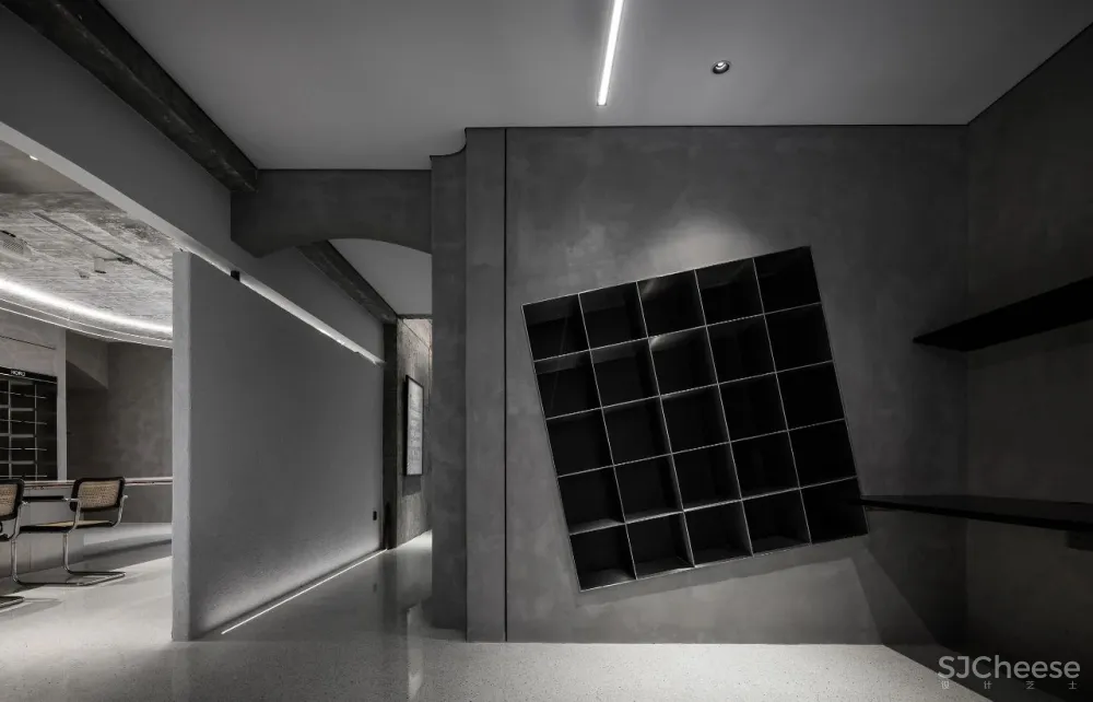 朴开十向办公室,用几何形状构建空间秩序 朴开十向