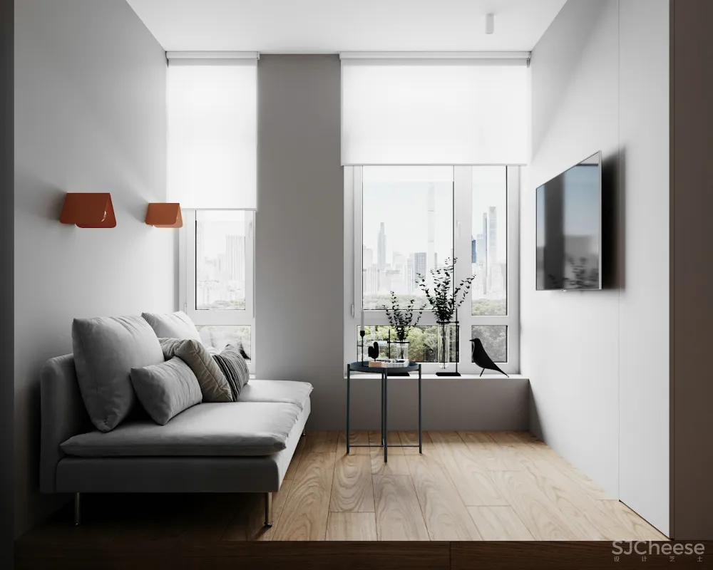 北欧居所，简而不凡的一居室的舒适生活