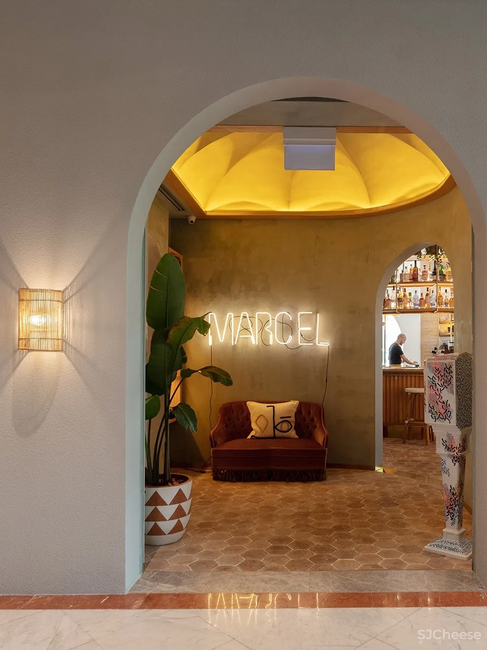 新加坡Merci Marcel咖啡厅酒吧Orchard路店 HUI DESIGNS