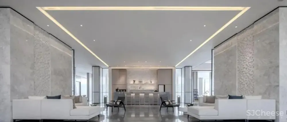 简素平和，光之艺术语境 大伟设计