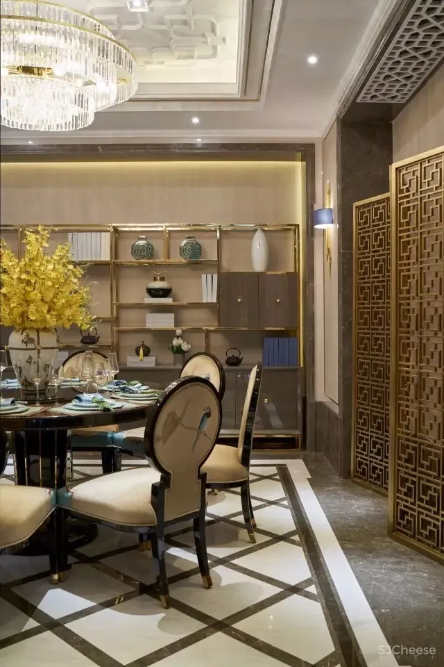 绿城百合花园新中式会所 TRD 中合深美