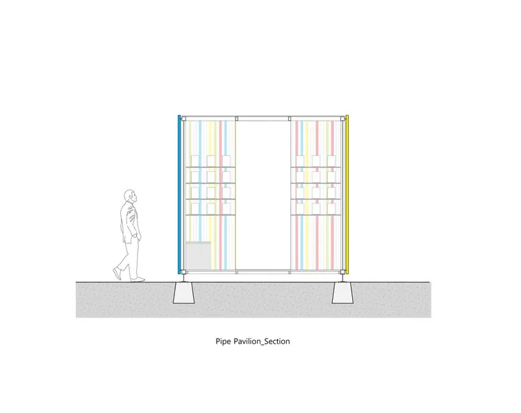 Pavilion Library SpaceTong (ArchiWorkshop)