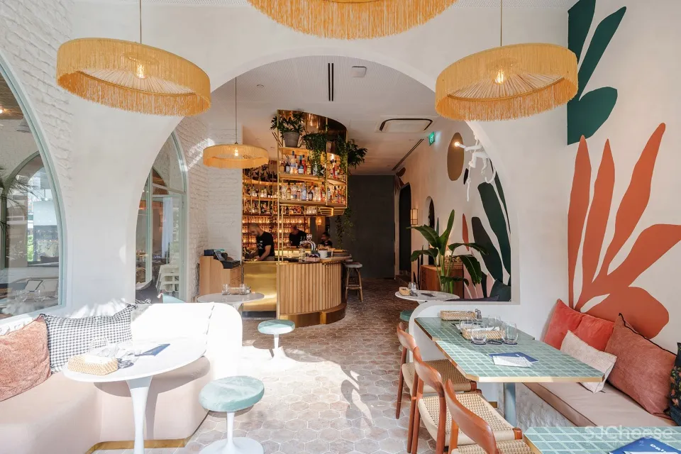 新加坡Merci Marcel咖啡厅酒吧Orchard路店 HUI DESIGNS