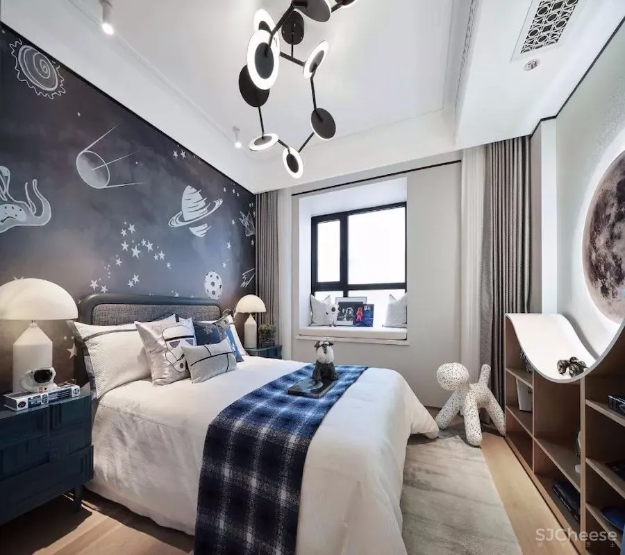 G&K桂睿诗设计丨上海复地雅园公馆：黑白摩登，人文写境