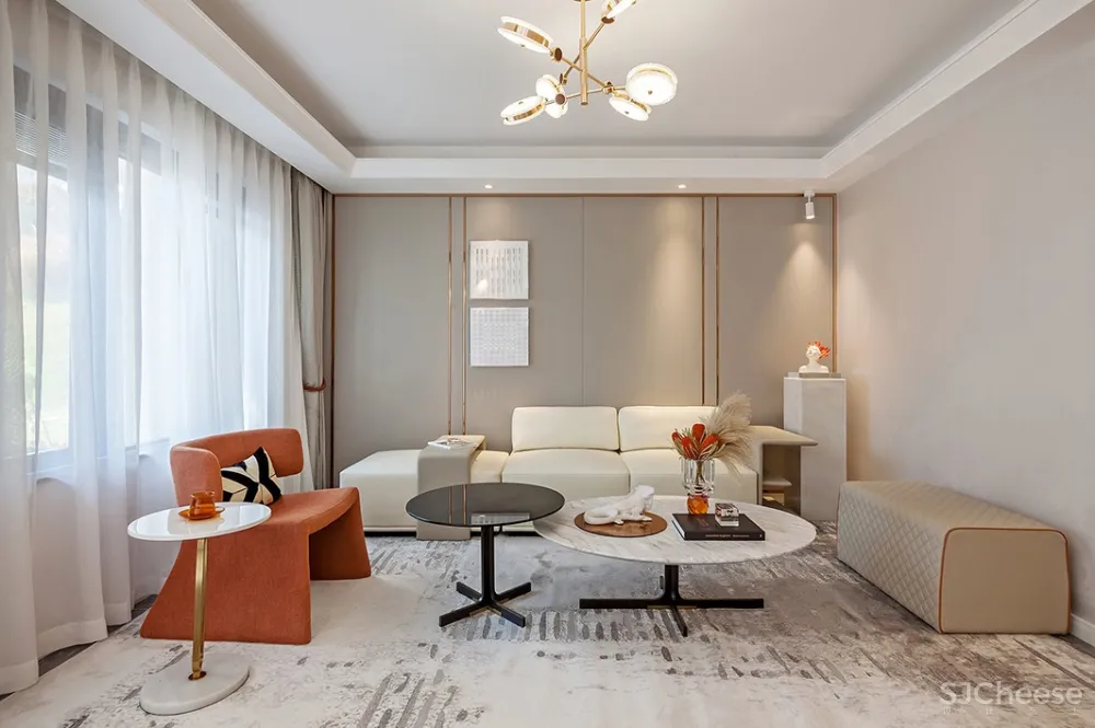 万科白鹭郡复式样板间:时尚栖居 质感适意 南范设计