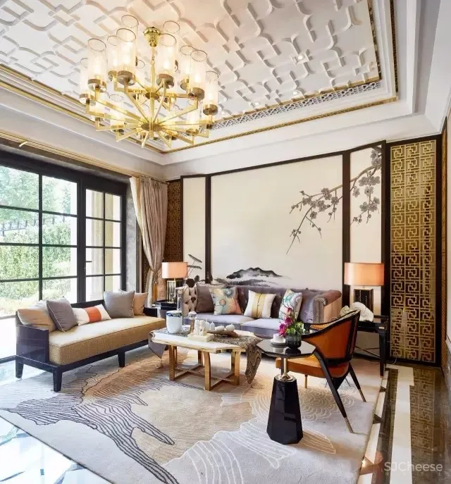 绿城百合花园新中式会所 TRD 中合深美