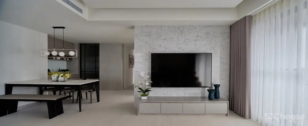 暗色调私人住宅,质感真的好细腻!