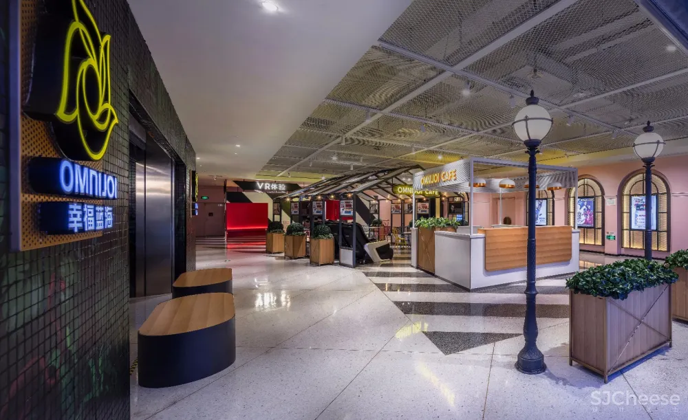 幸福蓝海国际影城(南通金鹰店) 艺研堂陈设设计