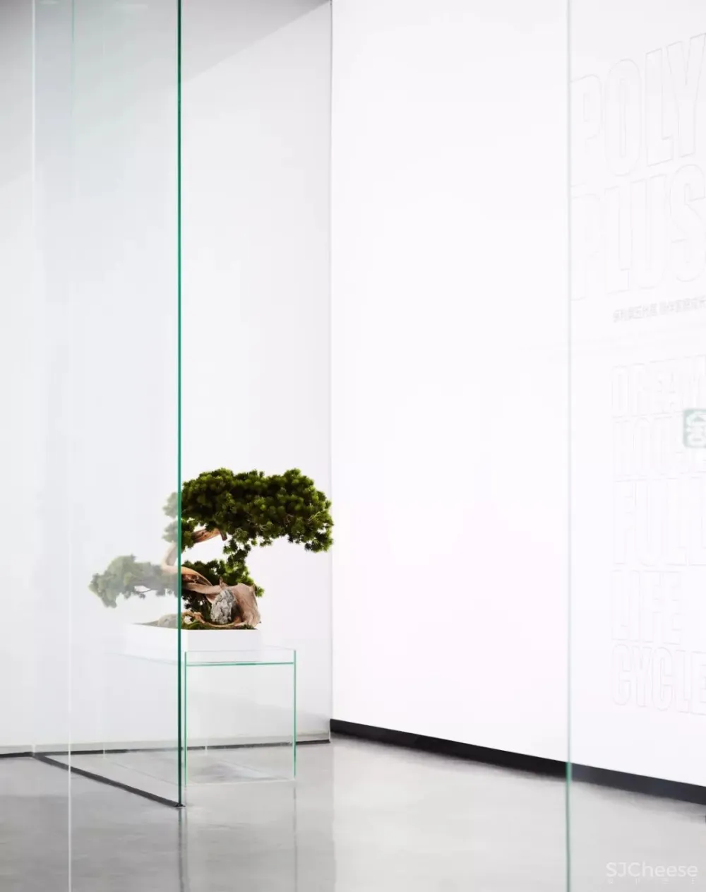 极简白 灰砖,格调十足的先锋艺术馆! 共生形态