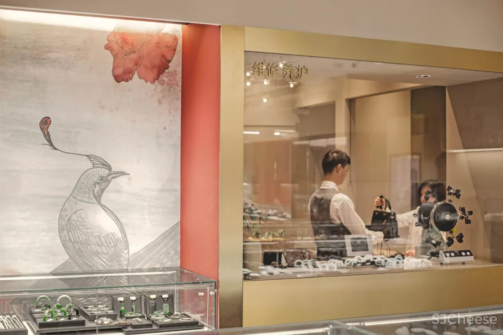 400㎡“华夏典当行品真阁”概念旗舰店 八荒设计