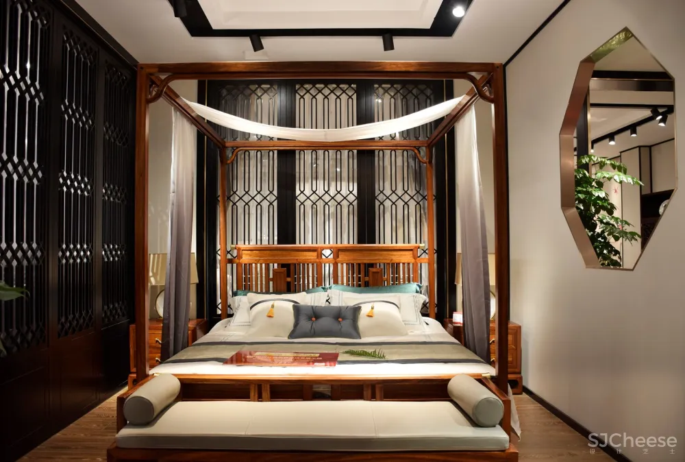 FHART 风华艺创 ▏作品 ▏江南木业-[颂江南] 新中式家具旗舰店