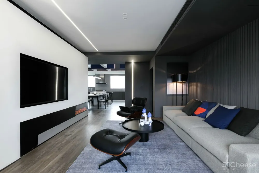 砸掉120万楼板,造出玻璃栈道 FF空间设计