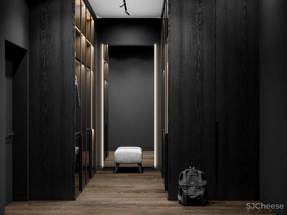 Elena Torceva | Back in Black , 混泥土的轻奢风格
