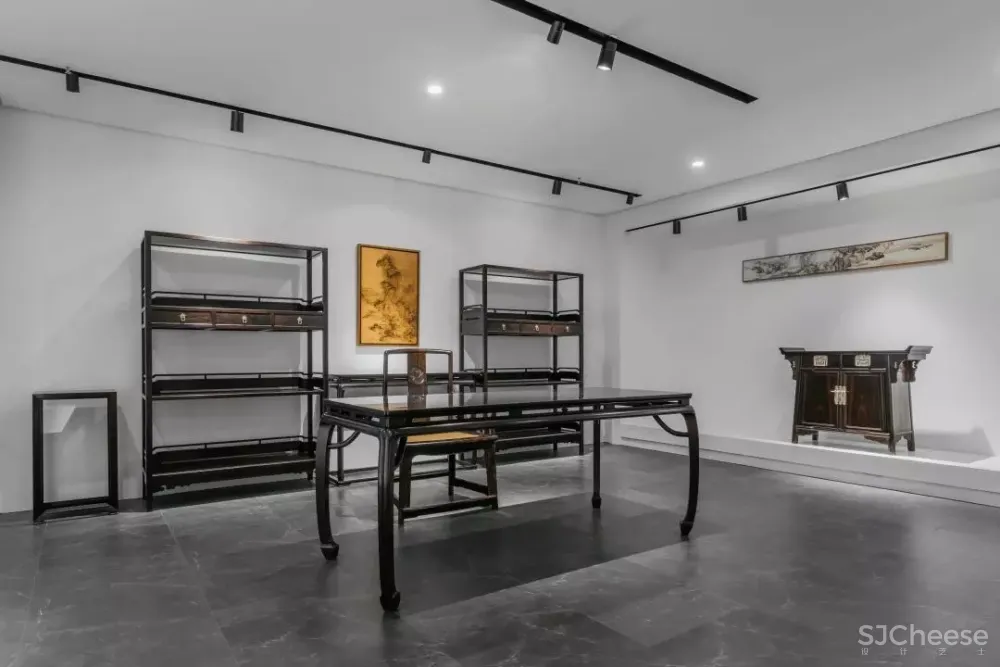 非空”——当一抹“红”种在极简白里,美出新高度 尤格空间设计