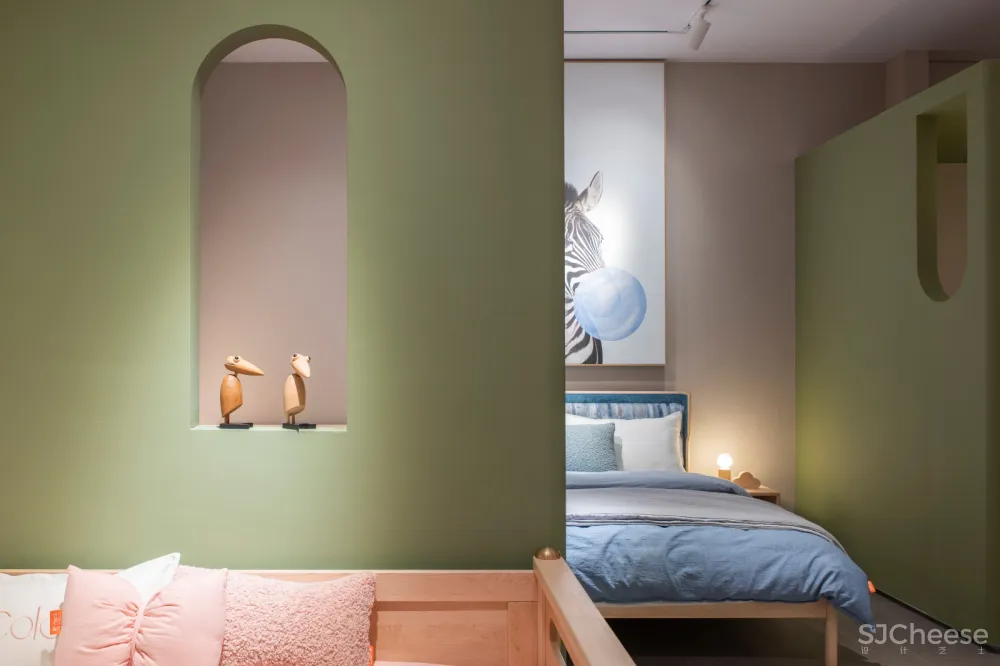 趣味十足的色彩空间,满满的艺术格调 辛视设计