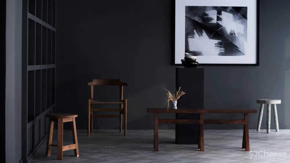 Dark interiors take over in response to "darker times"