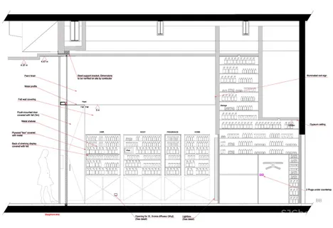 Tolila+Gilliland convert jewellery shop into felt-clad Aesop store in London
