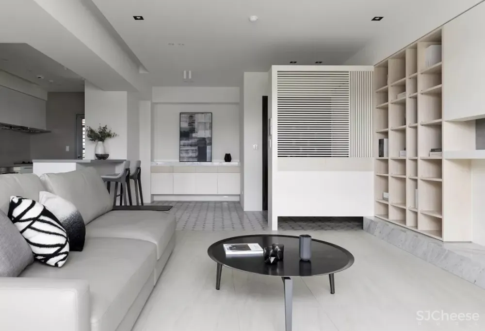 女设计师的90㎡,一人居简约自由超舒适 质本设计