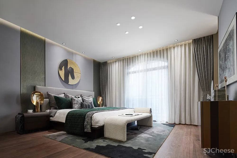 189㎡现代都市样板间，非凡气质的至臻格调！ 史南桥