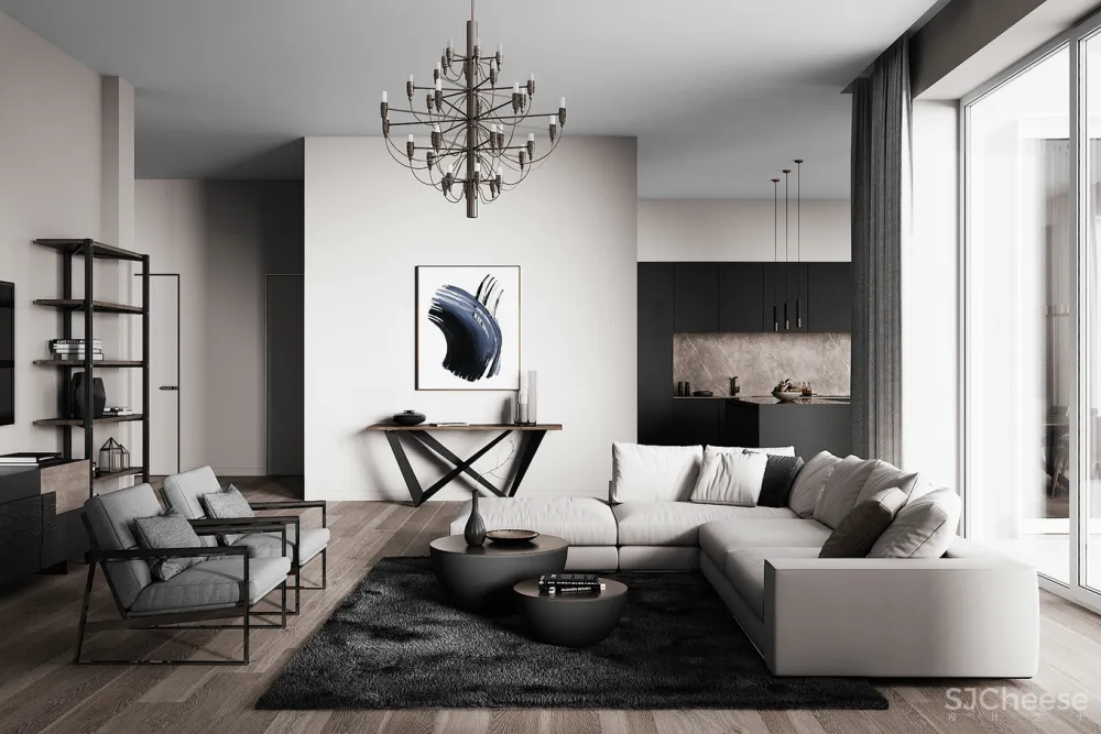 现代轻奢，一个充满质感灵魂的生活居所