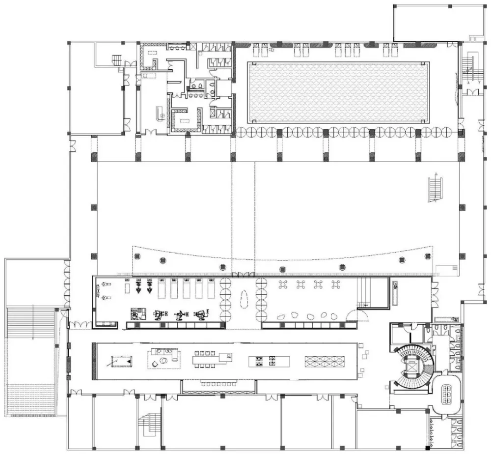 极简白 灰砖,格调十足的先锋艺术馆! 共生形态
