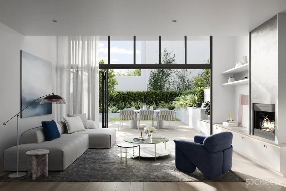 Mim Design | Feehan Row , 温暖的古典主义住宅