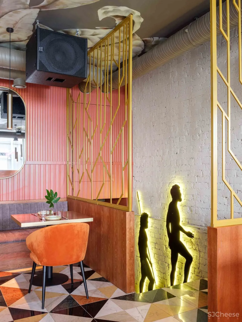 Anastasia Kasparyan | Sapiens餐厅 , 明亮多彩的餐饮空间