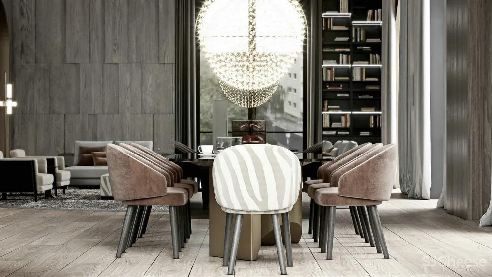 质感现代居所，大气而舒适的自然美