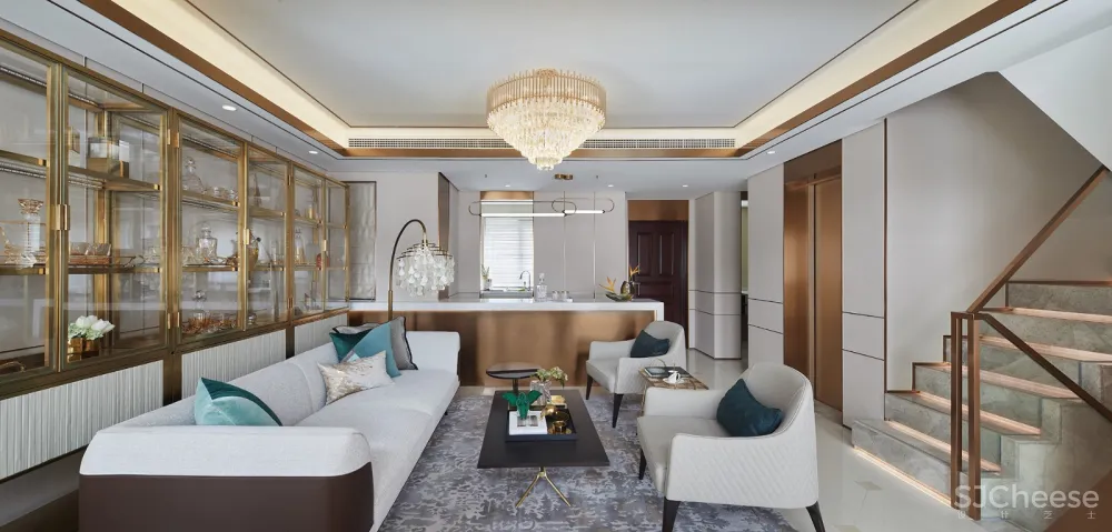 方磊:388㎡精美雅致空间,欲望都市里的匠心之作!