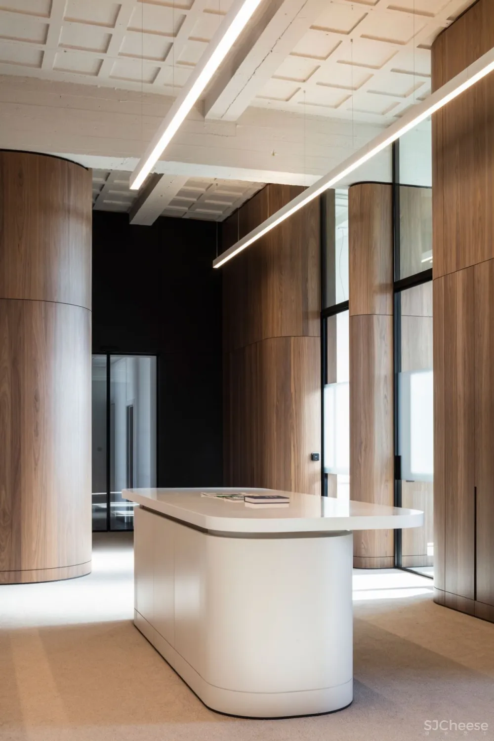 Steven Vandenborre | Vandewiele HQ , 柔和的自然美学