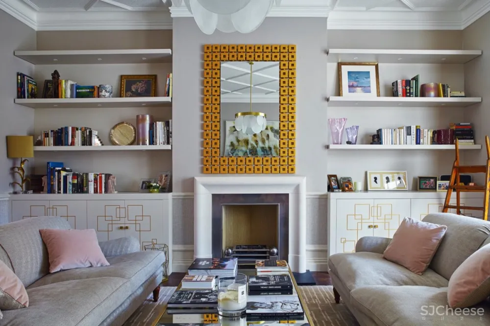 Cave Interiors | West Hampstead , 具有感染力的住宅
