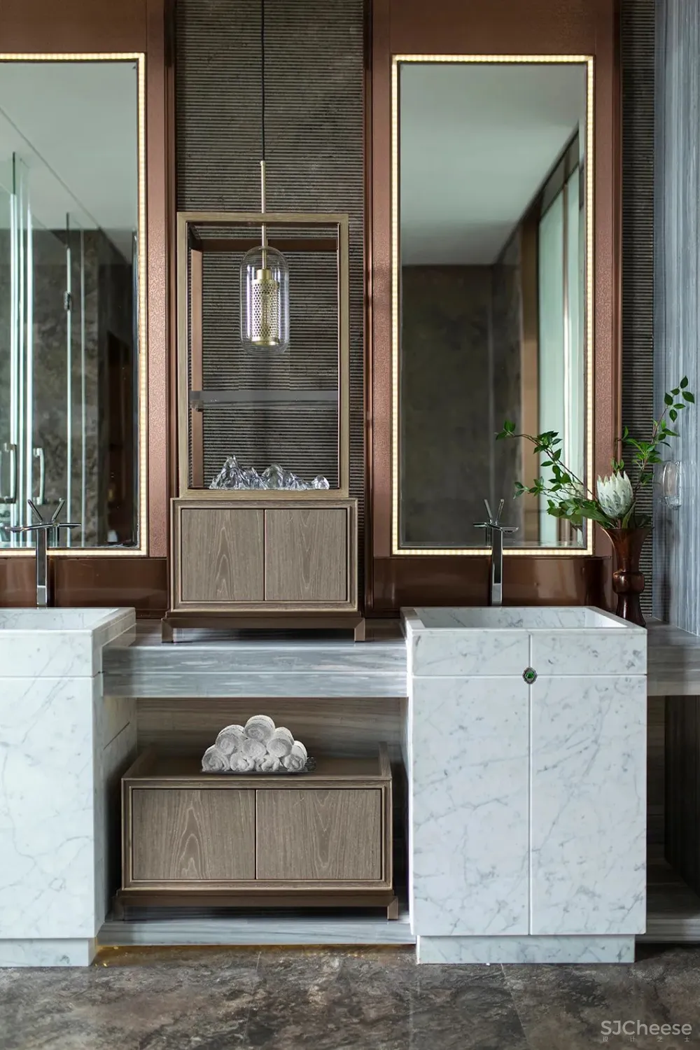 吴文粒:320㎡“醉美”顶层复式!