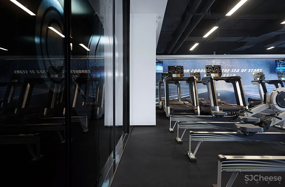 故事空间设计| 智慧轻健身俱乐部 | 我们的征途是星辰大海