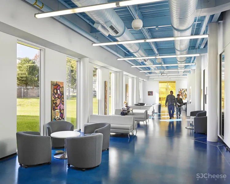 纽瓦克房屋管理局培训活动教育中心 ikon.5 建筑事务所