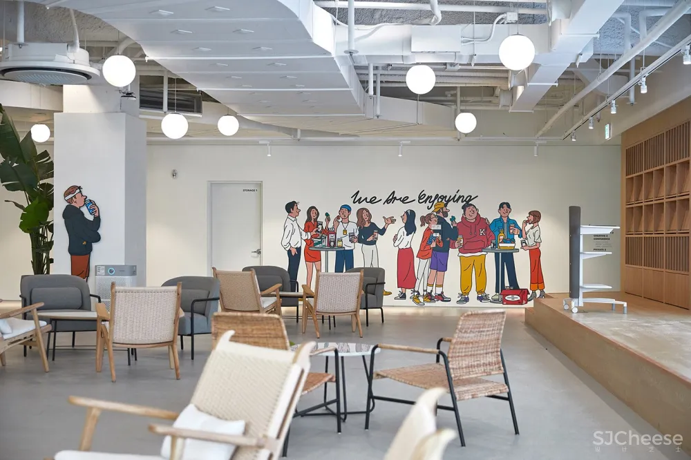 像儿童乐园的办公室 再造设计