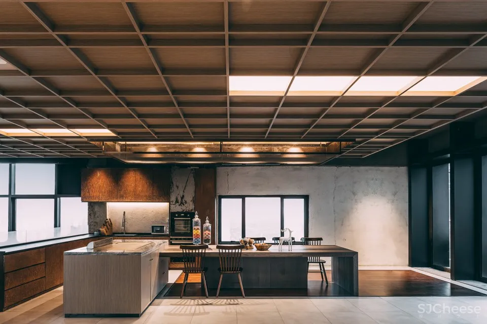 广东中山旧工厂改造的销售中心︱汤物臣·肯文