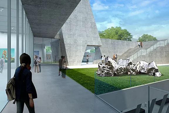 朱锫建筑事务所首次公开大理美术馆项目细节