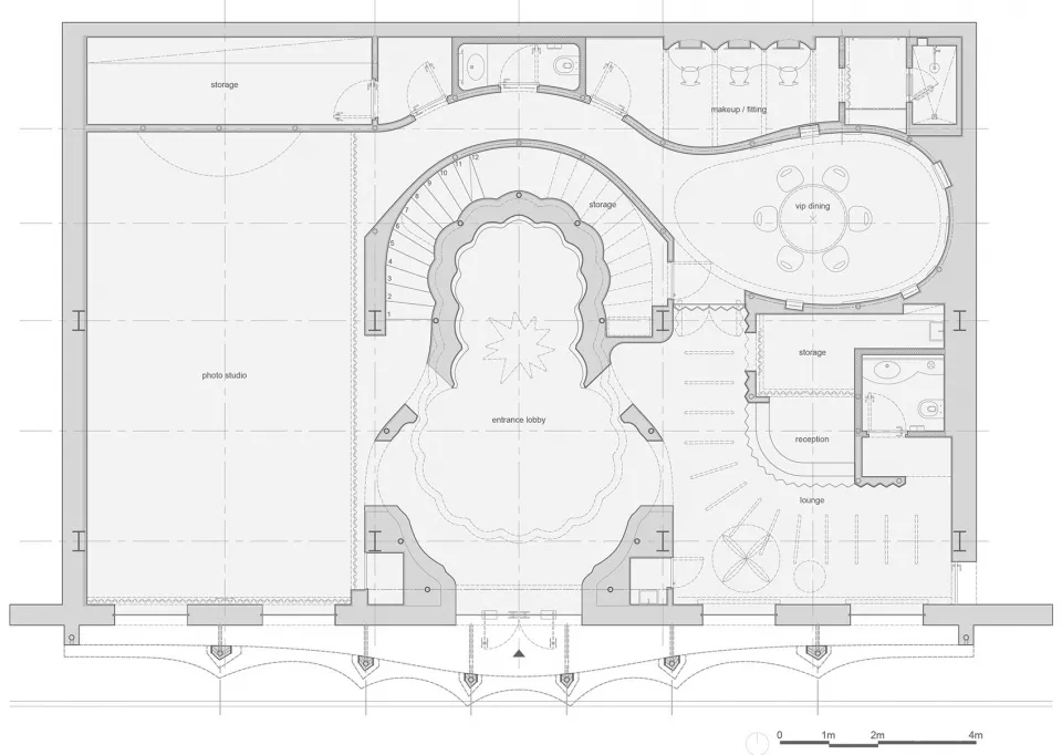 假面舞会摄影工作室 123 architects