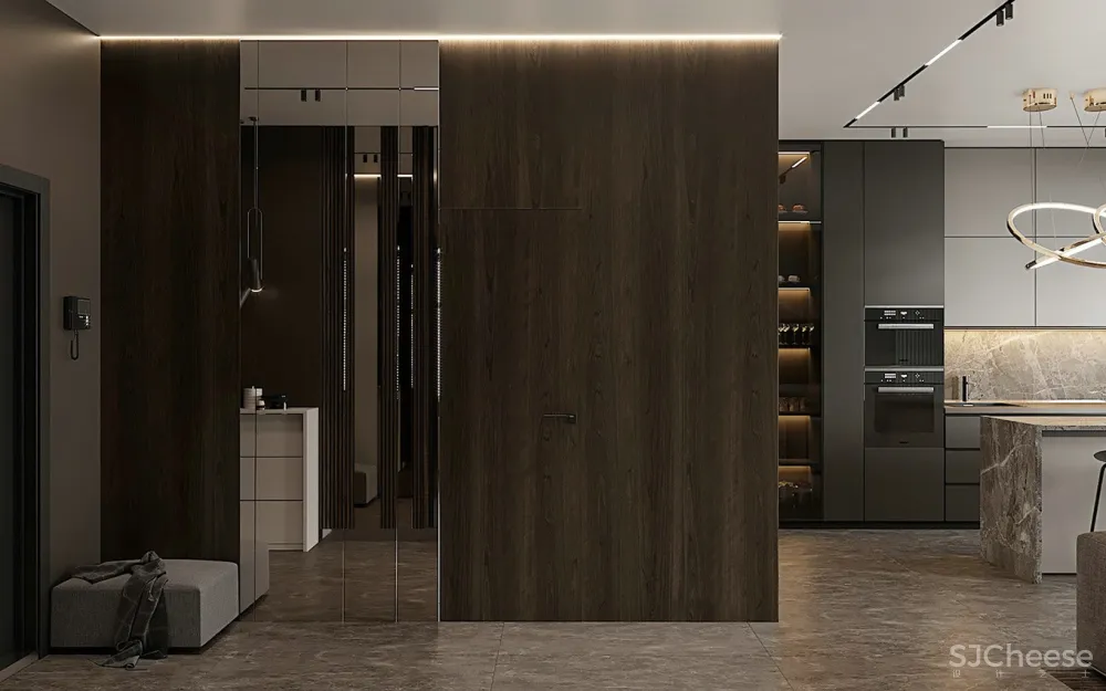 质感的舒适，高级无色系的自然居所